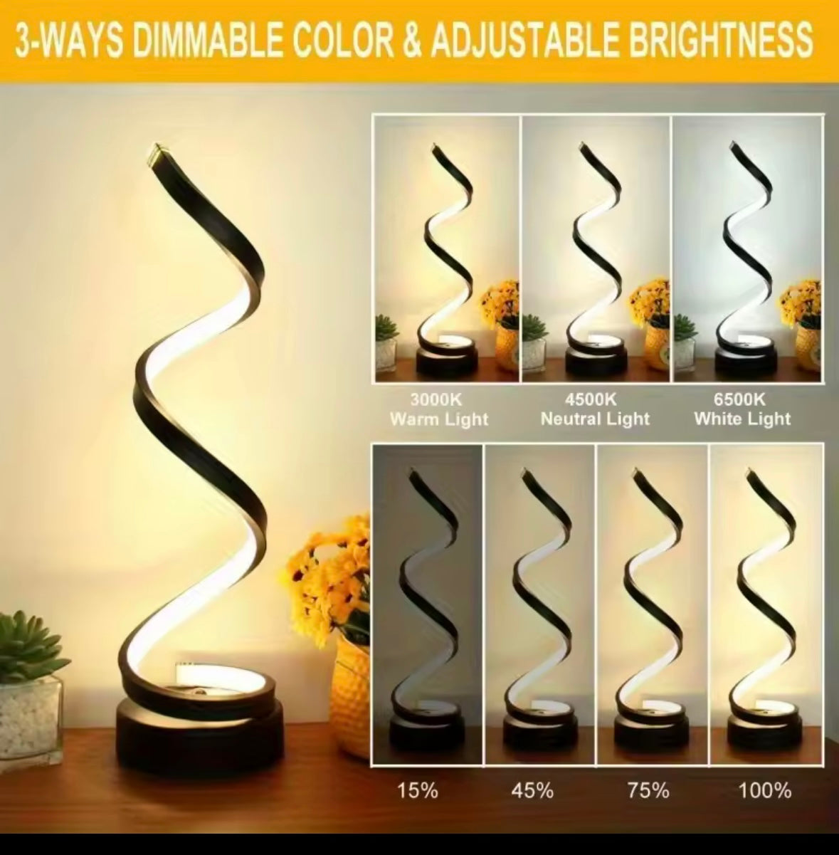 Soma Spiral Lamp